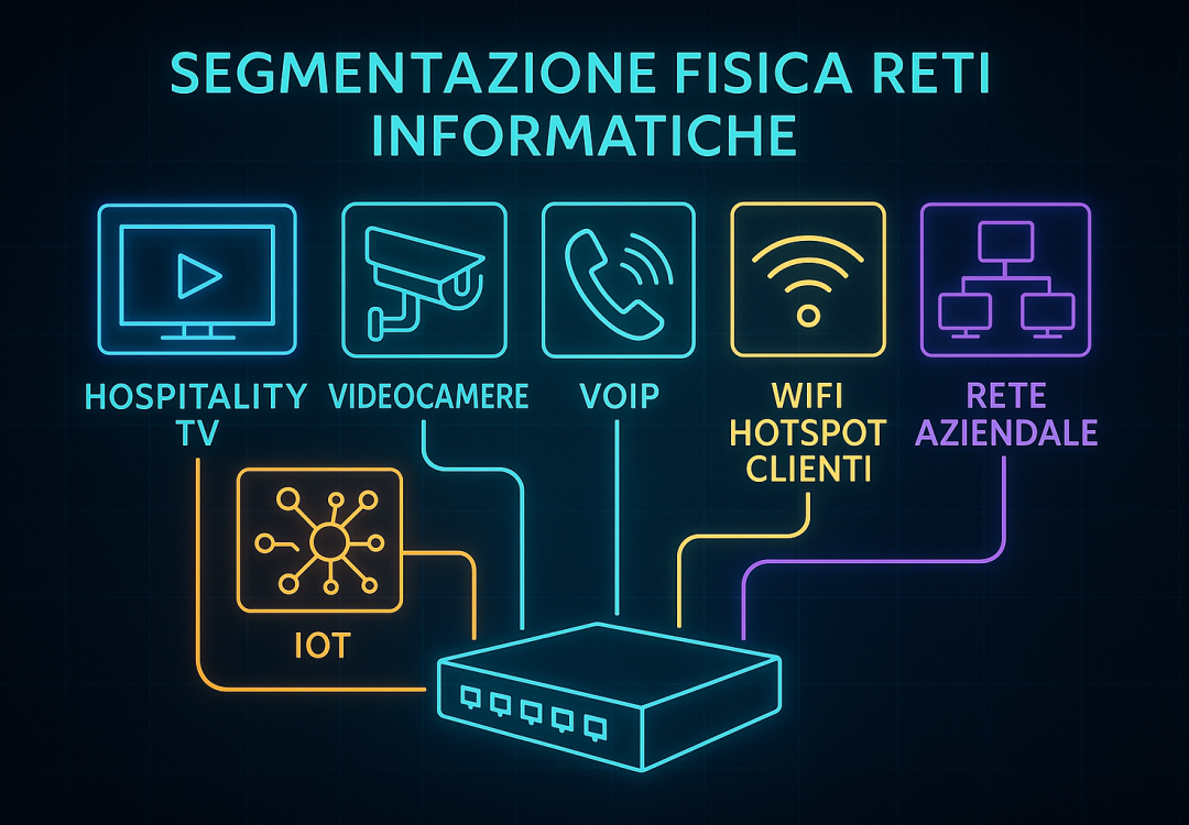 Segmentazione Fisica delle Reti negli Hotels