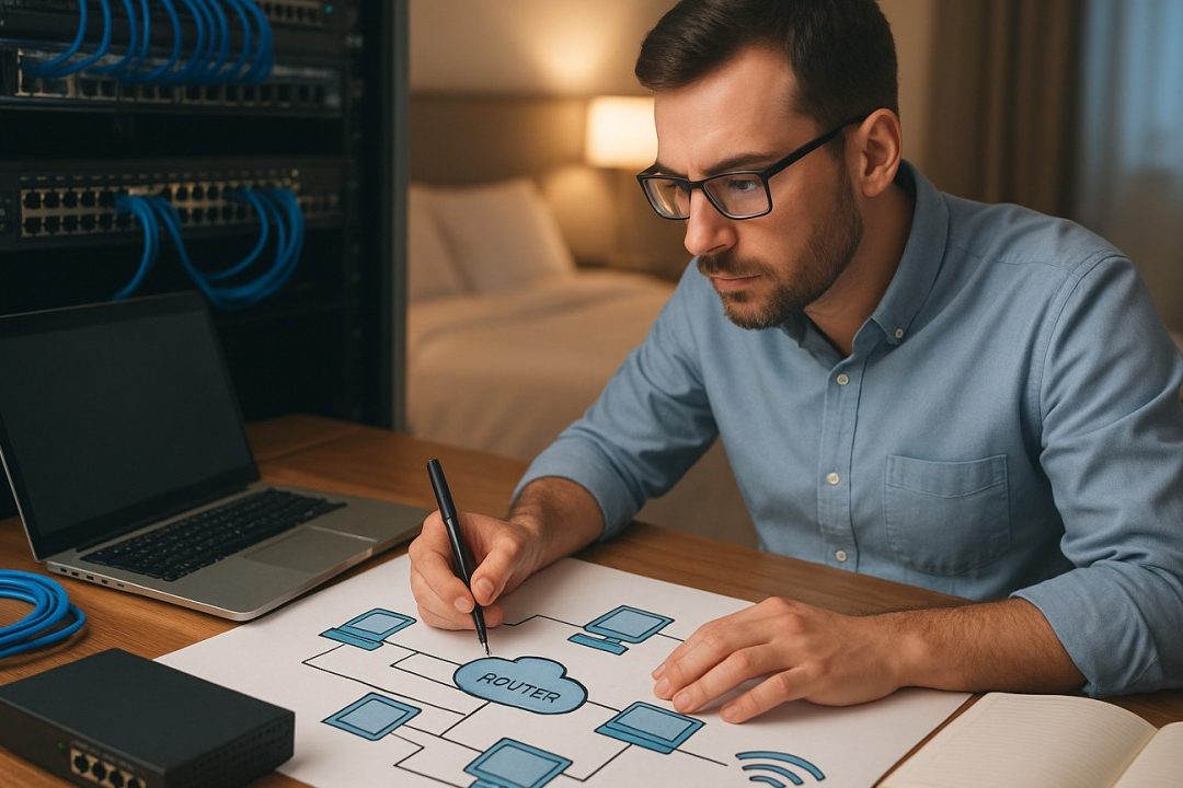 Nuove strutture ricettive: perché il progettista di reti informatiche è la figura chiave per il successo